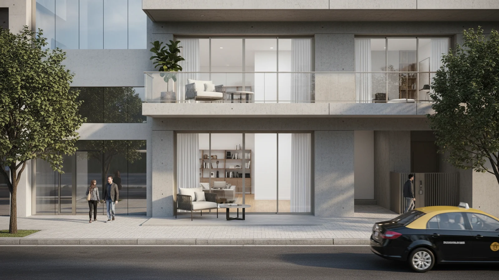 La Relectura de Balcones, Terrazas y Patios: Metros Decisivos en la Vivienda Contemporánea
