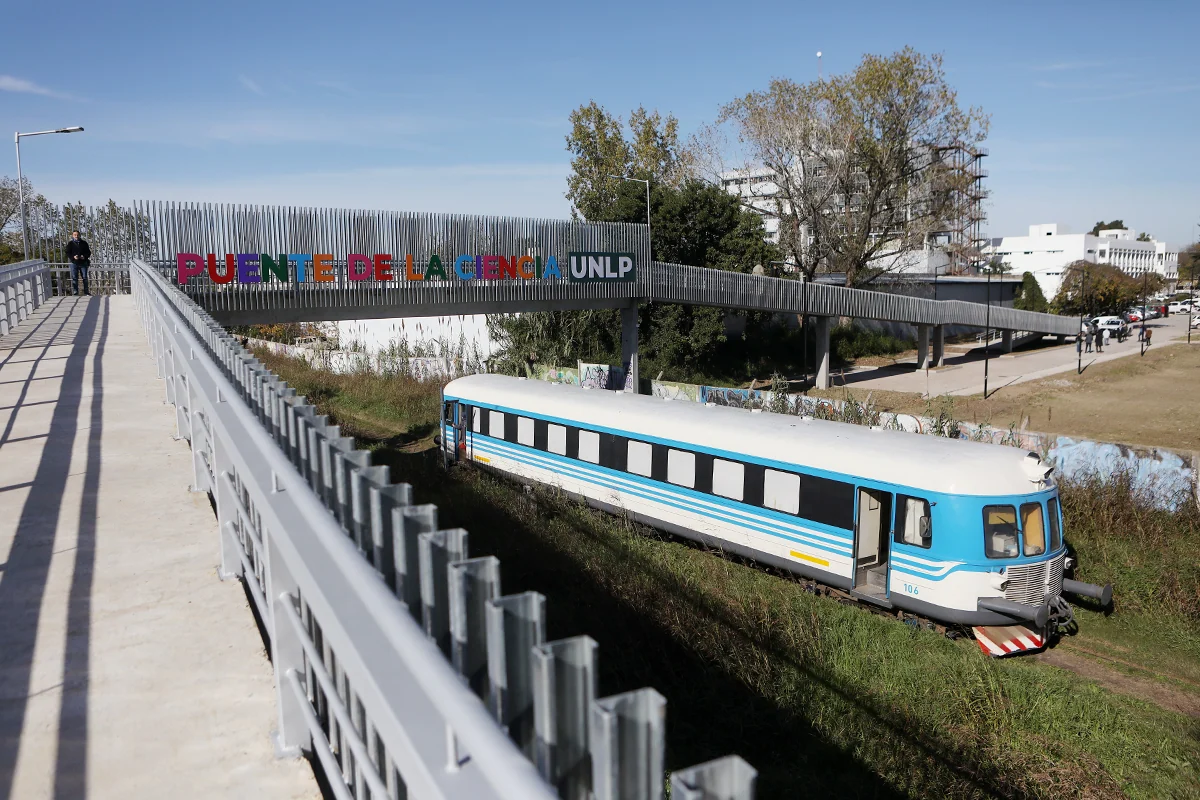 Avanza la construcción del Puente de la Ciencia II en la Universidad Nacional de La Plata