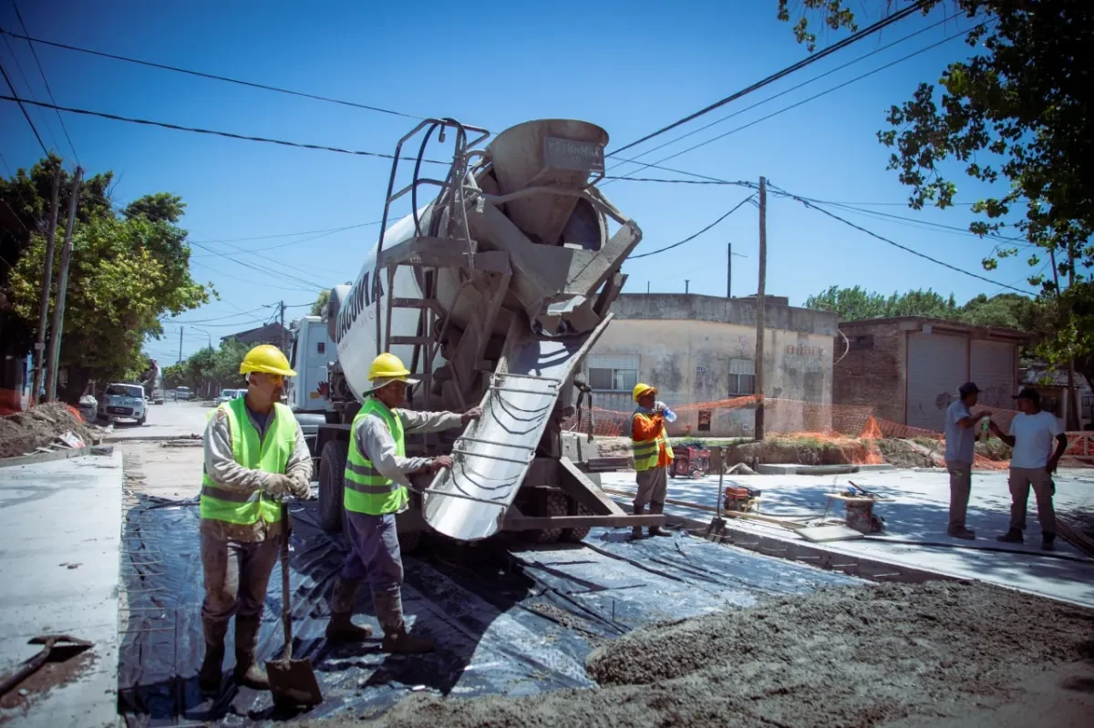 Quilmes licitará 57 cuadras de hormigón en Quilmes Oeste con fondos municipales propios