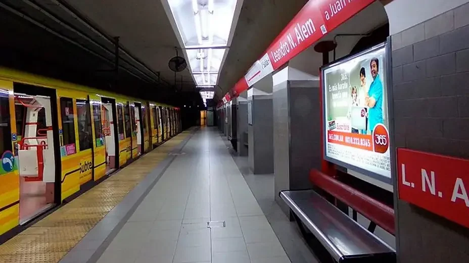 Subte línea B: licitan obras en el Taller Rancagua para recibir los nuevos trenes CRRC